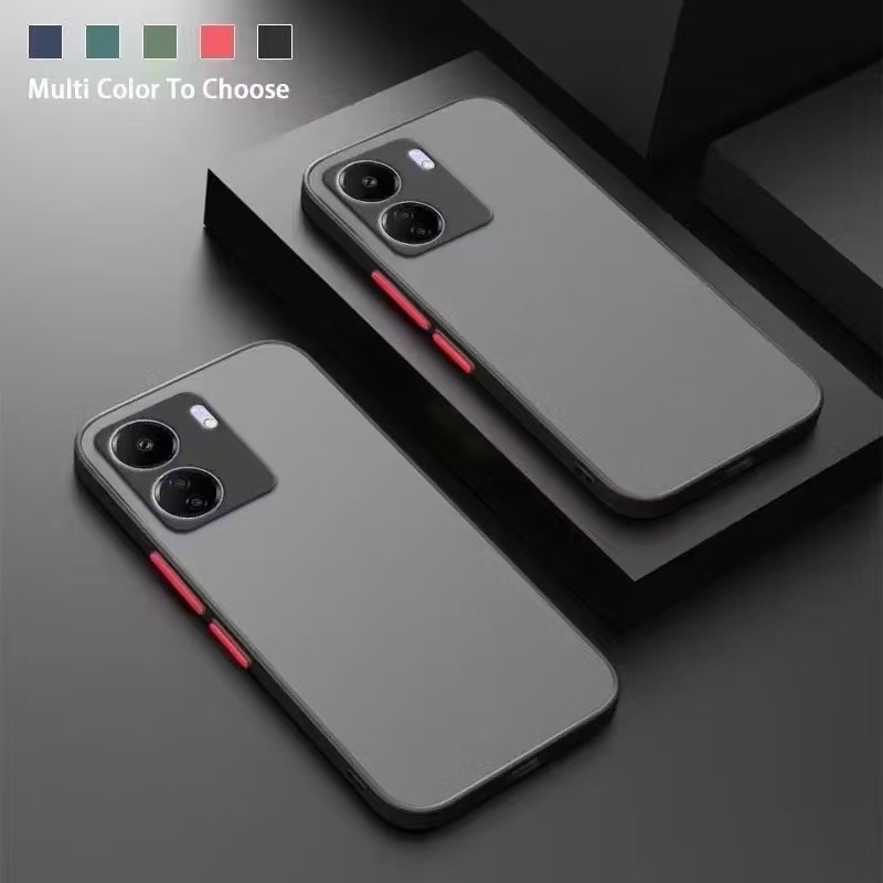 Model A5X Ốp Lưng Màu Cạnh Cho Oppo A5Pro A5i A6Pro A5X A5 A3 A3X Chống Sốc A5