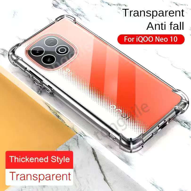Ốp lưng Vivo iQOO Neo10 Pro + / Vivo Neo 10 5G Vỏ máy ảnh trong suốt chống sốc Z10 Turbo 5G / Vivo Z
