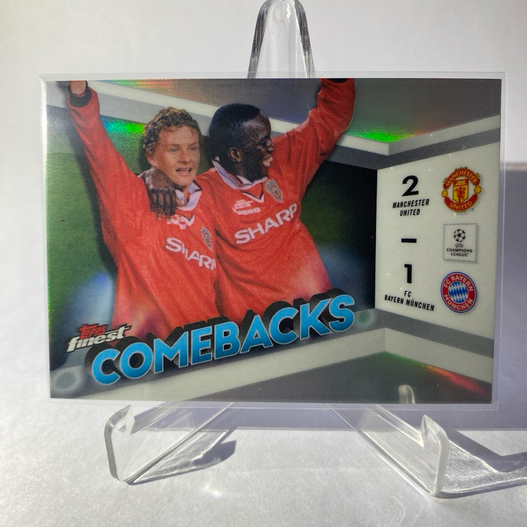Thẻ bóng đá dành cho bộ sưu tập BARCELONA SPAIN (26 tháng 5 năm 1999) TOPPS FINEST 2024 COMBACKS