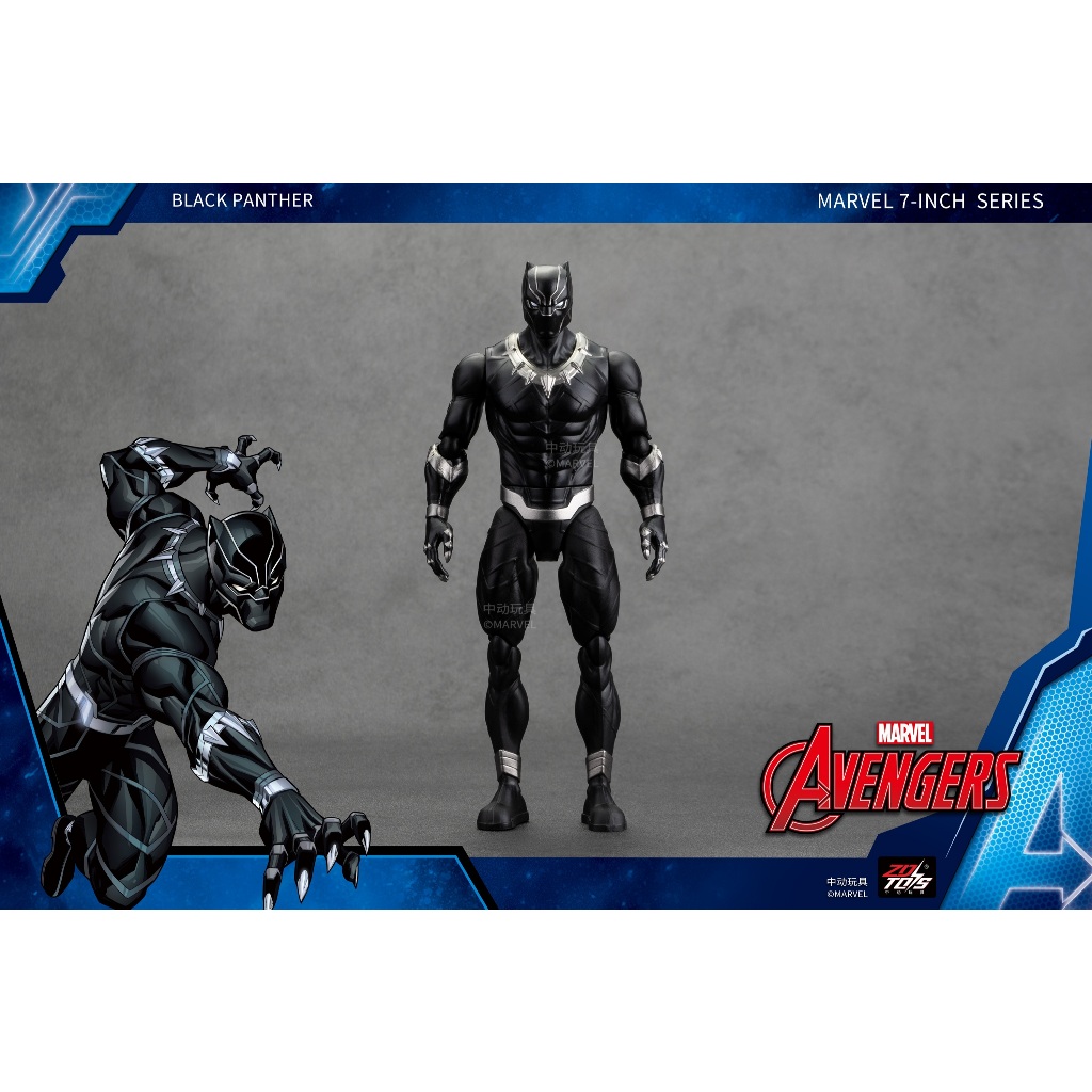 Avengers-Black Panther (Black Panther) (ĐỒ CHƠI ZD) - (Xác thực) (1943-03)