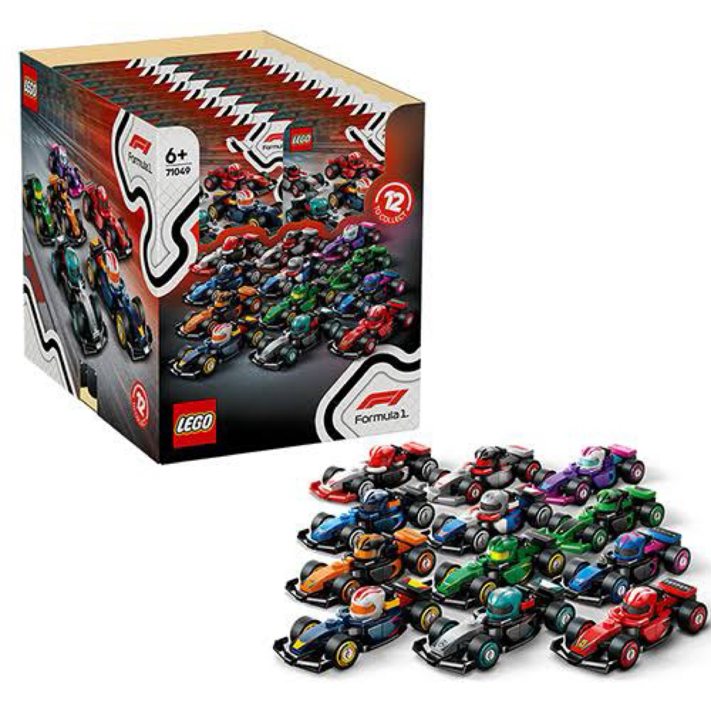 Lego 71049 F1 Xe đua sưu tầm (Xe riêng) 1 Hộp đẹp