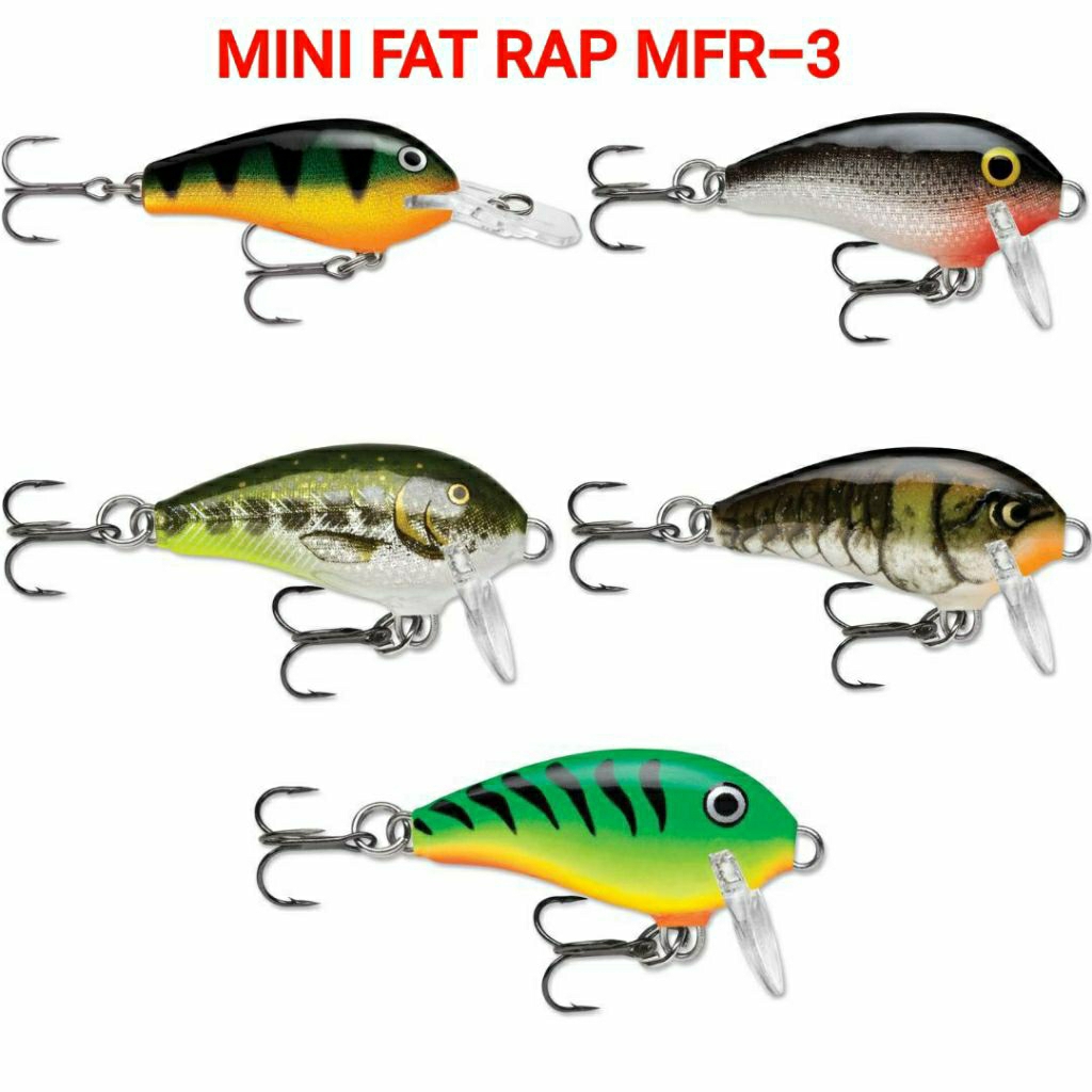 Mồi câu cá RAPALA MINI FAT MFR-3 (ESTONIA)