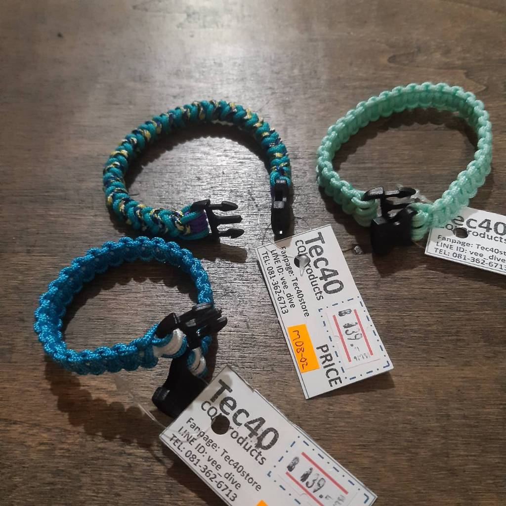MC2THAILAND Vòng Tay Nút Paracord 2mm ĐƠN VỊ M08-01 M08-02 M08-03