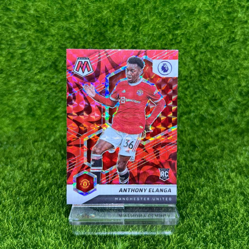 RC Anthony Elanga Man Utd Khảm Đỏ 145 Panini Prizm