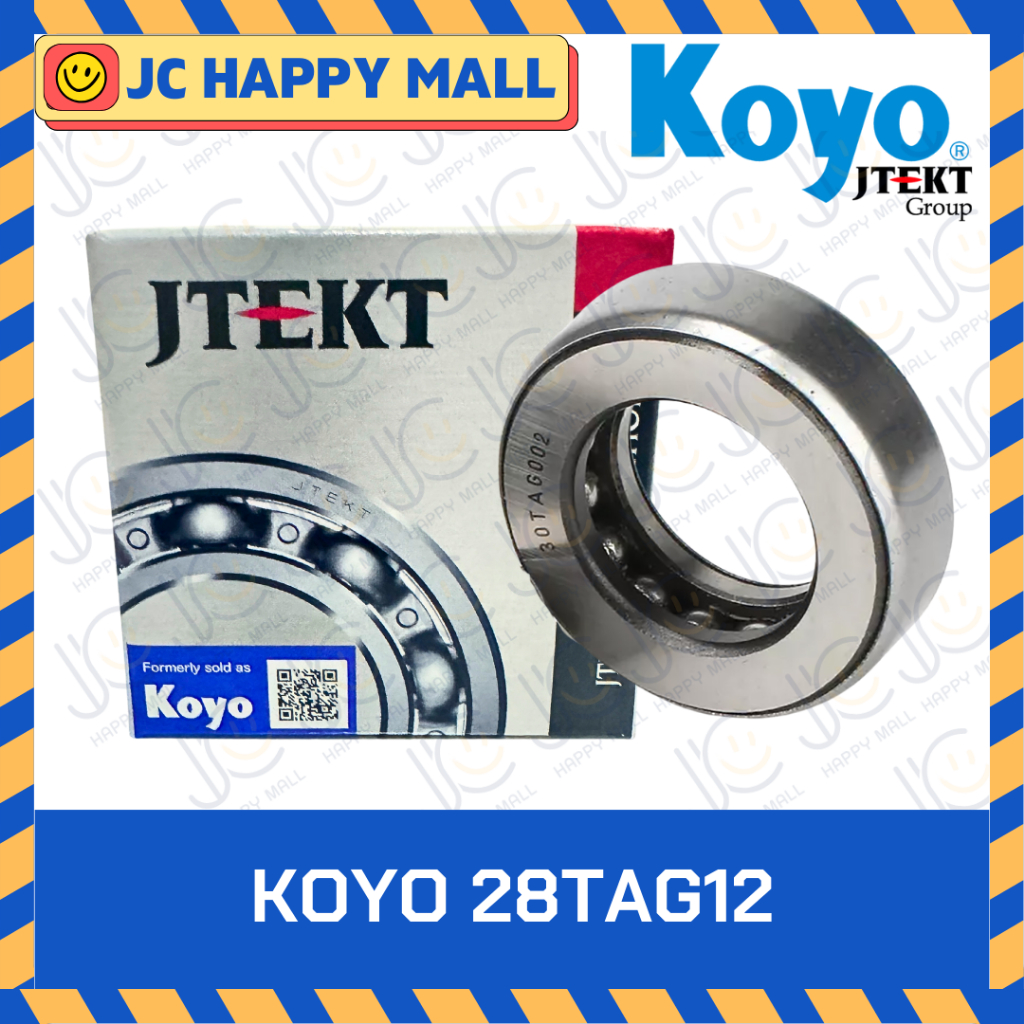 Vòng bi KOYO 28TAG12 / 30TAG12 từ NHẬT BẢN SẢN XUẤT TẠI (Vòng bi rãnh sâu)