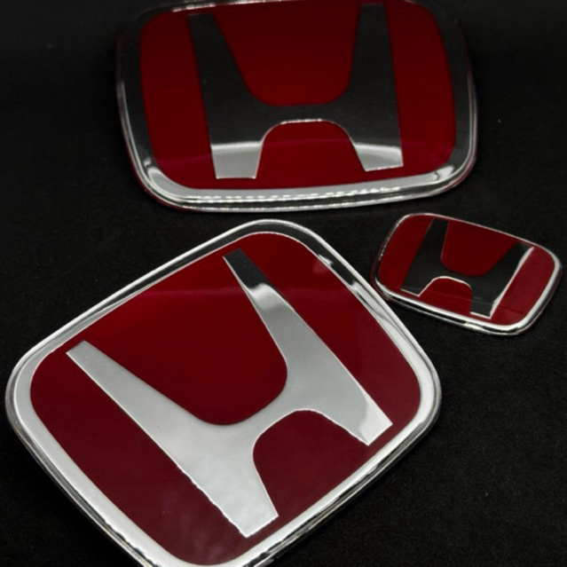 Red H Logo Civic FD2 Type R Bánh xe giảm chấn phía trước Lô mới Nổi phía sau Vui lòng đọc chi tiết t