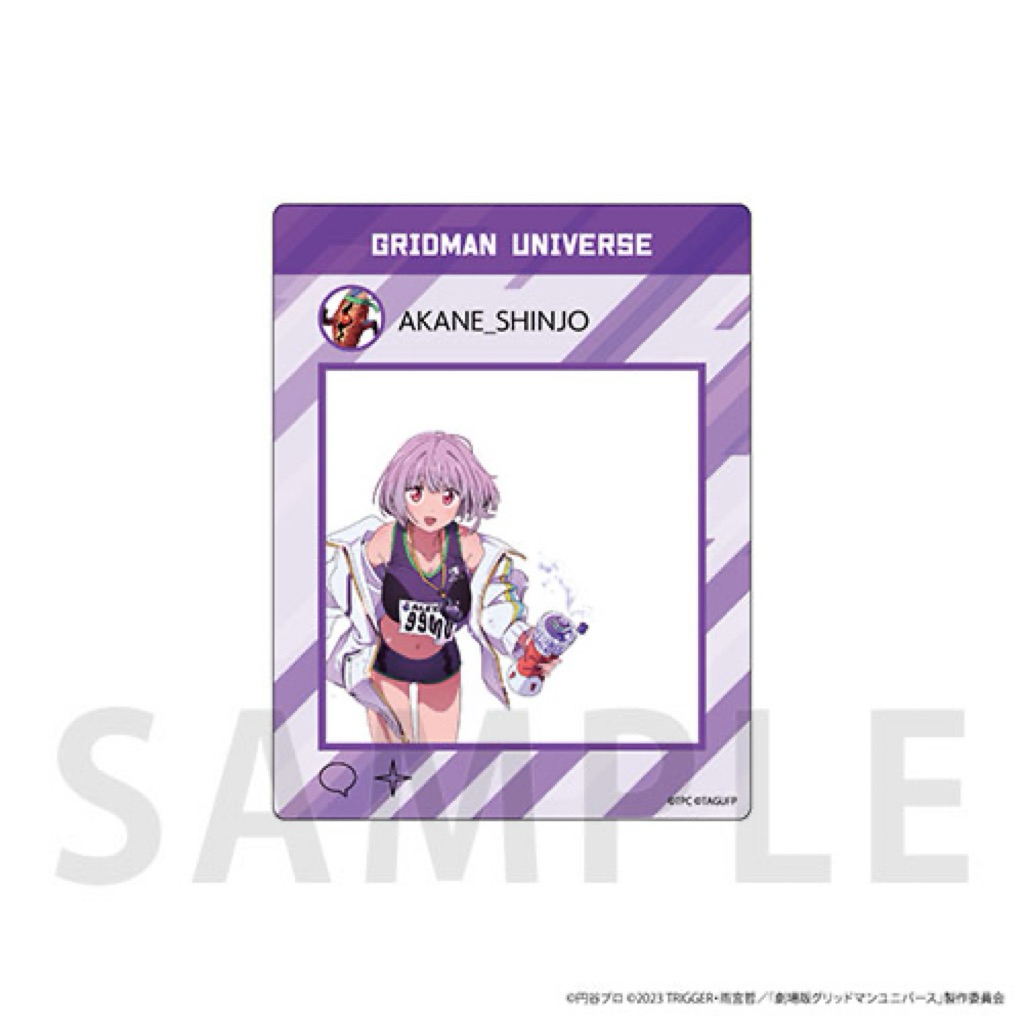 Thẻ Acrylic Shinjo Akane-GRIDMAN UNIVERSE [GRIDMAN C Prize-Akane]