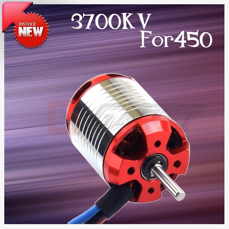 Động cơ không chổi than GARTT 3700KV 330W 2 ~ 4S cho máy bay trực thăng RC 450 (Gửi từ Bangkok)