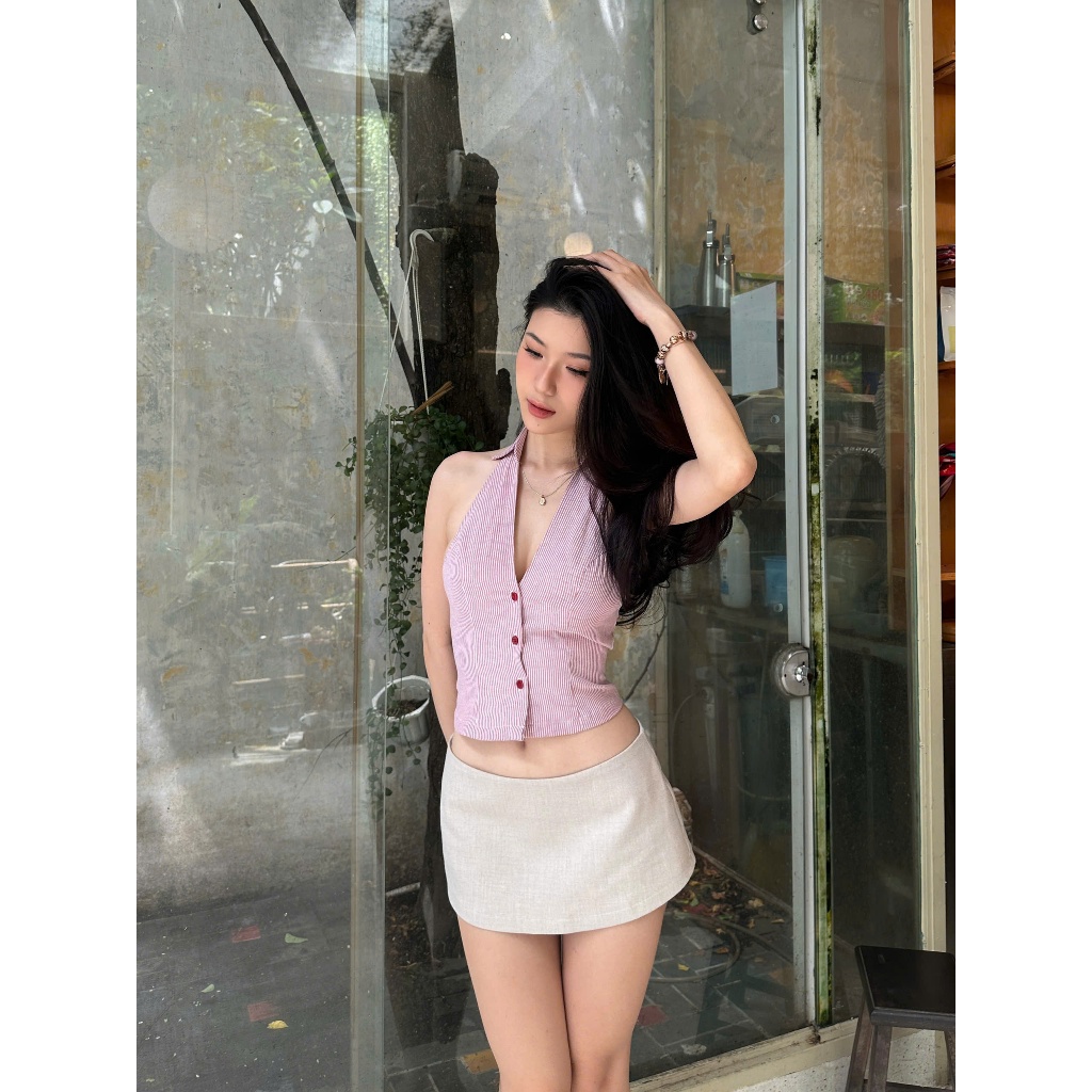 Váy màu be - ByVeeStyle