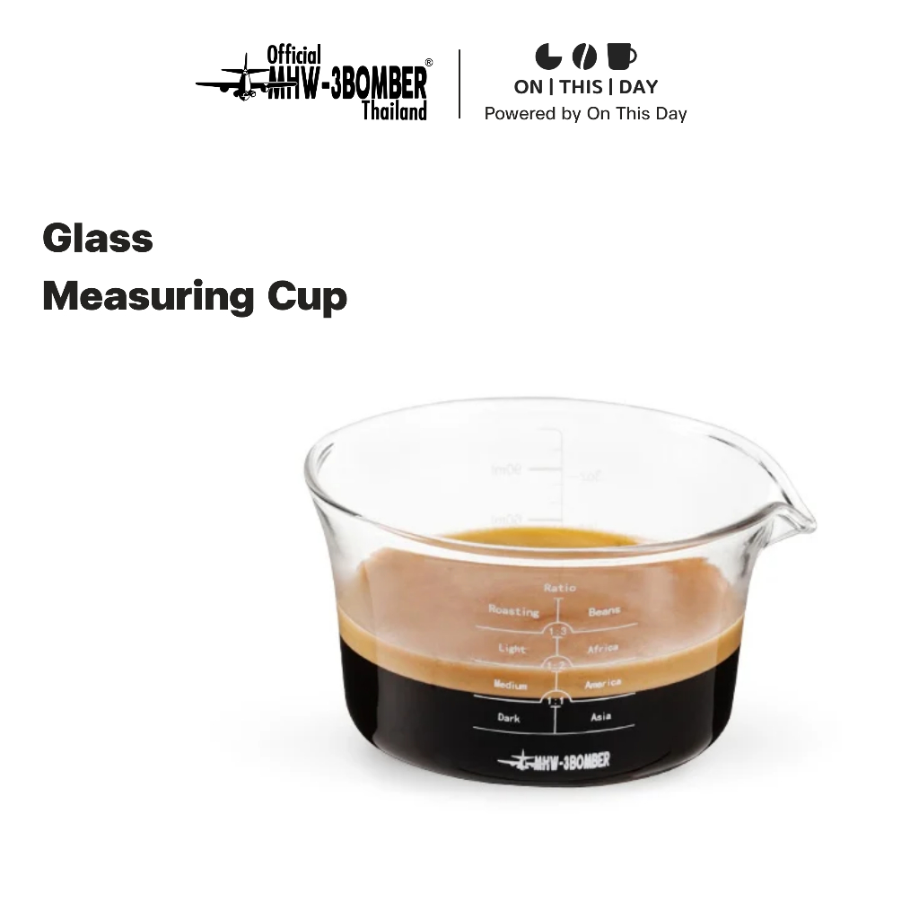 Cốc đo thủy tinh MHW-3BOMBER Size 120 ml.
