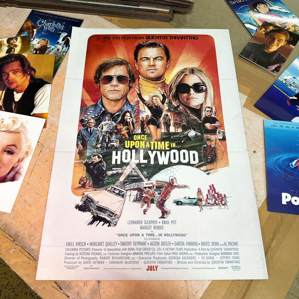 Poster phim Once Upon a Time... in Hollywood Wall Vintage Old