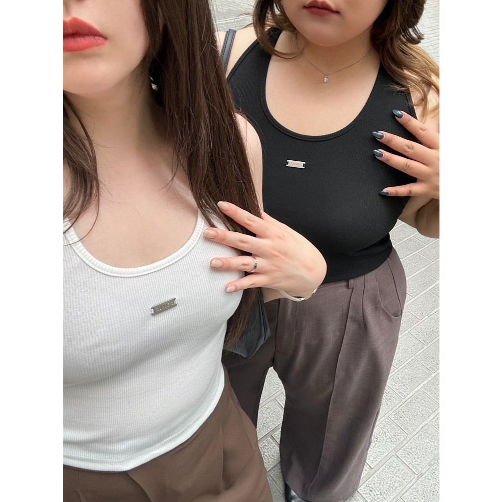 CurveG Abby Tank Top thêu