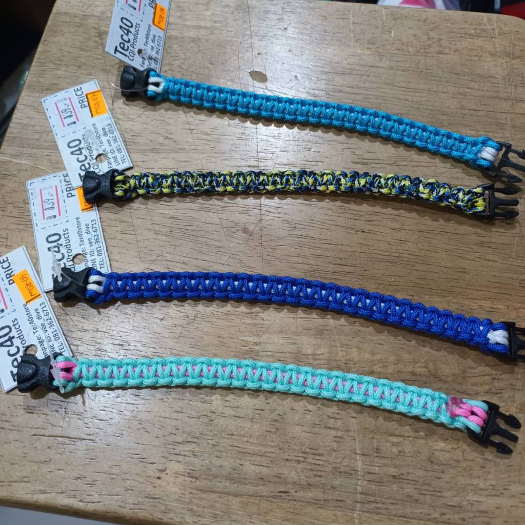 MC2THAILAND Vòng Tay Nút Paracord 2mm ĐƠN VỊ M08-04 M08-05 M08-06 M08-07