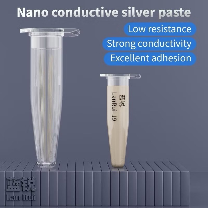 Lanrui J9 J9 Nano Dẫn Điện Miếng Dán Tiền Điện Thoại Di Động Sửa Chữa Màn Hình Dây Vàng Cáp Linh Hoạ