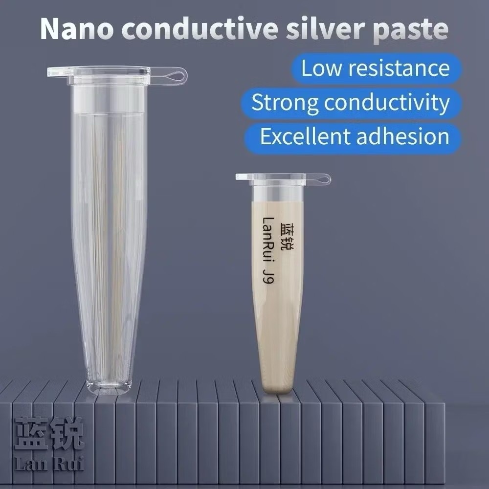 Lanrui J9 J9 Nano Dẫn Điện Miếng Dán Tiền Điện Thoại Di Động Sửa Chữa Màn Hình Dây Vàng Cáp Linh Hoạ
