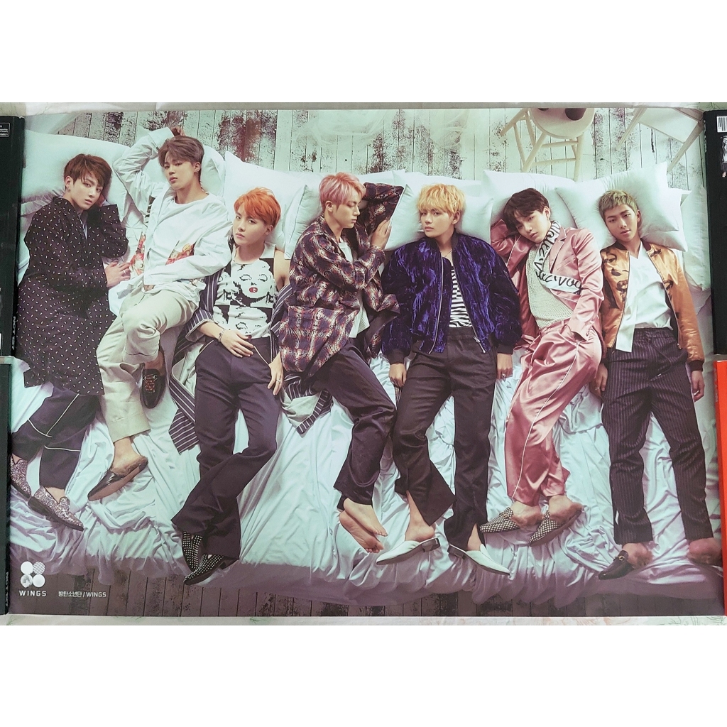 Poster Từ CD Album BTS-WINGS Kpop