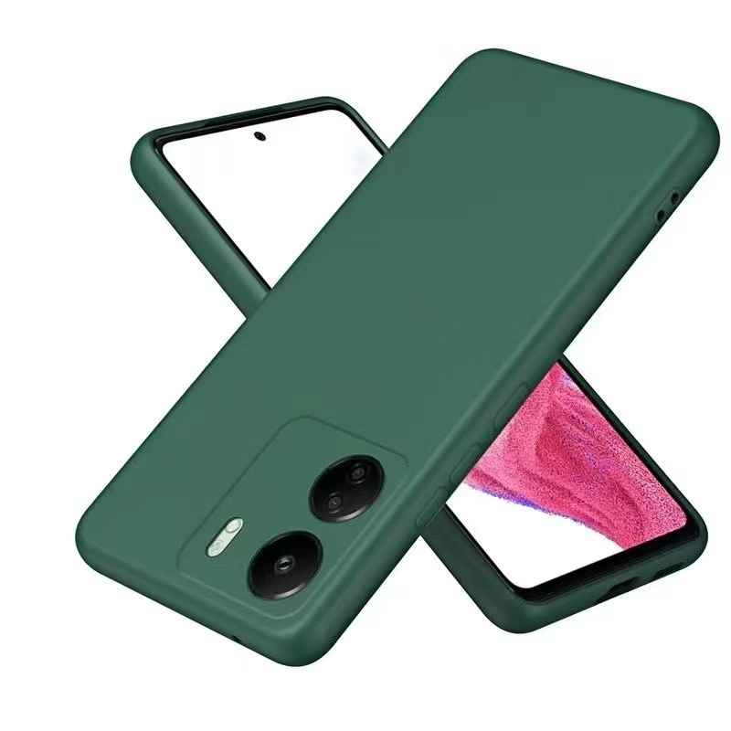 Ốp Lưng Nhung Cho Oppo A5X Màu Pastel A5X Chống Sốc