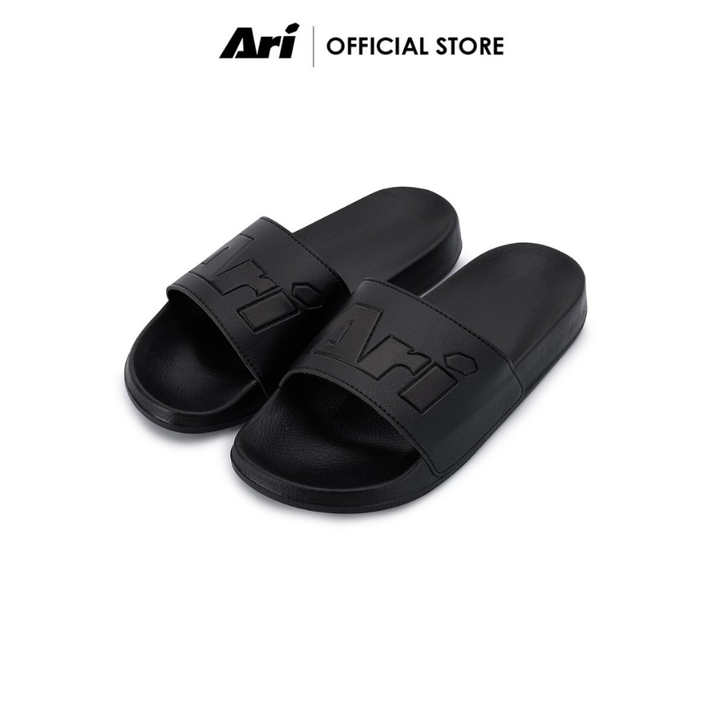ARI SLIDE SANDALS-BLACK (AFW0002-11)