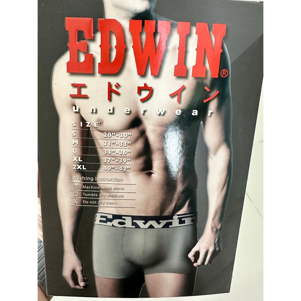 Quần short Boxer EDWIN đích thực từ Outlet Muang Nok