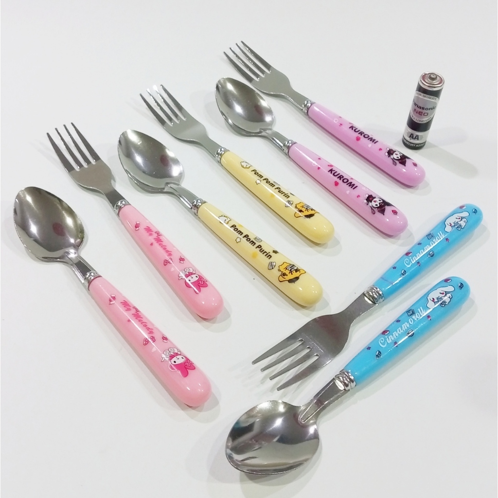 ️ Sanrio Spoon-Fork Sario thật dễ thương