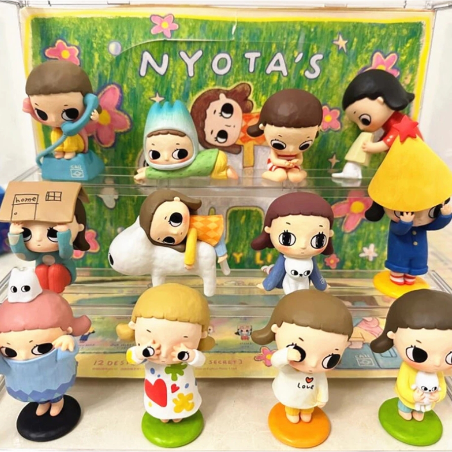 TH Nyota 's Fluffy Life Series Nhân vật Popmart