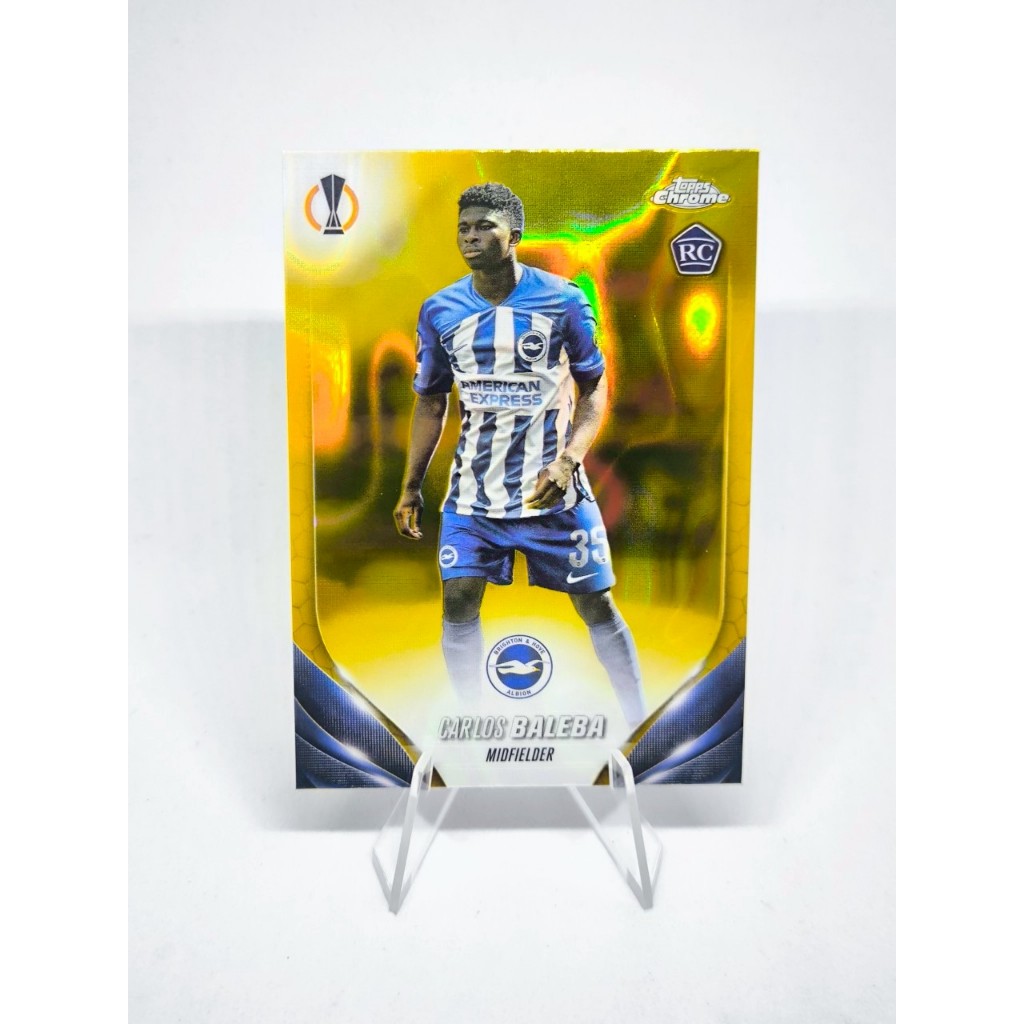 Topps UEFA Club Competitions Carlos Baleba RC Premier League 2023-24