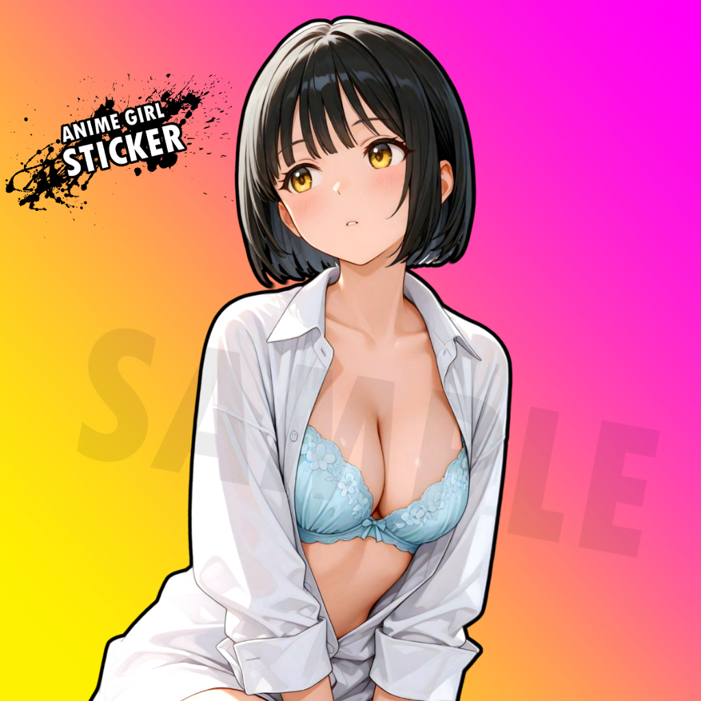 Anime Ecchi Doujin Sticker Nhật Bản Dễ Thương SPS054 th