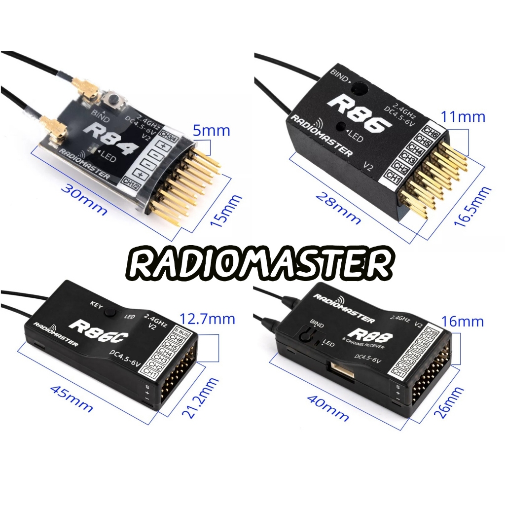 Nhận (❈) RadioMaster R84-R86-R86C-R88