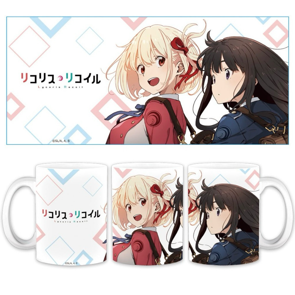 Thủy tinh Chisato & Takina-Lycoris Recoil [Lycoris -Mug- Nishikigi Inoue]