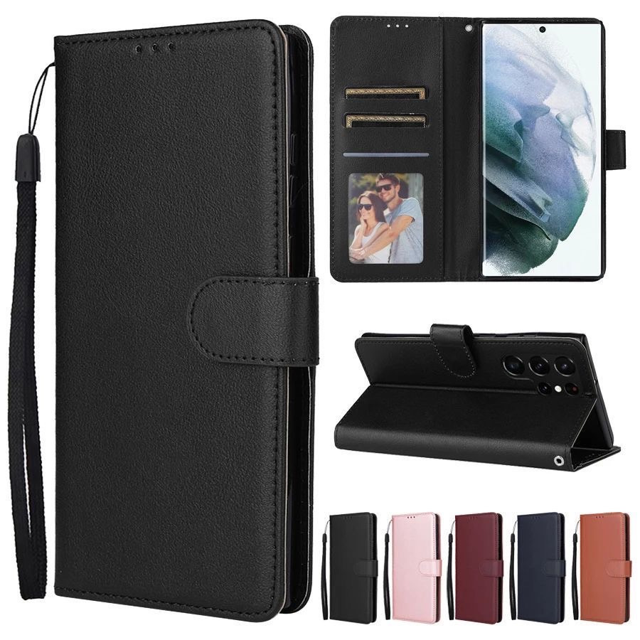 Ốp Lưng Oppo Cho A57 (Cũ) Túi Lật Có Khóa Bên Chống Sốc Chèn Thẻ Và Thiết Lập Dây Đeo Tay Miễn Phí