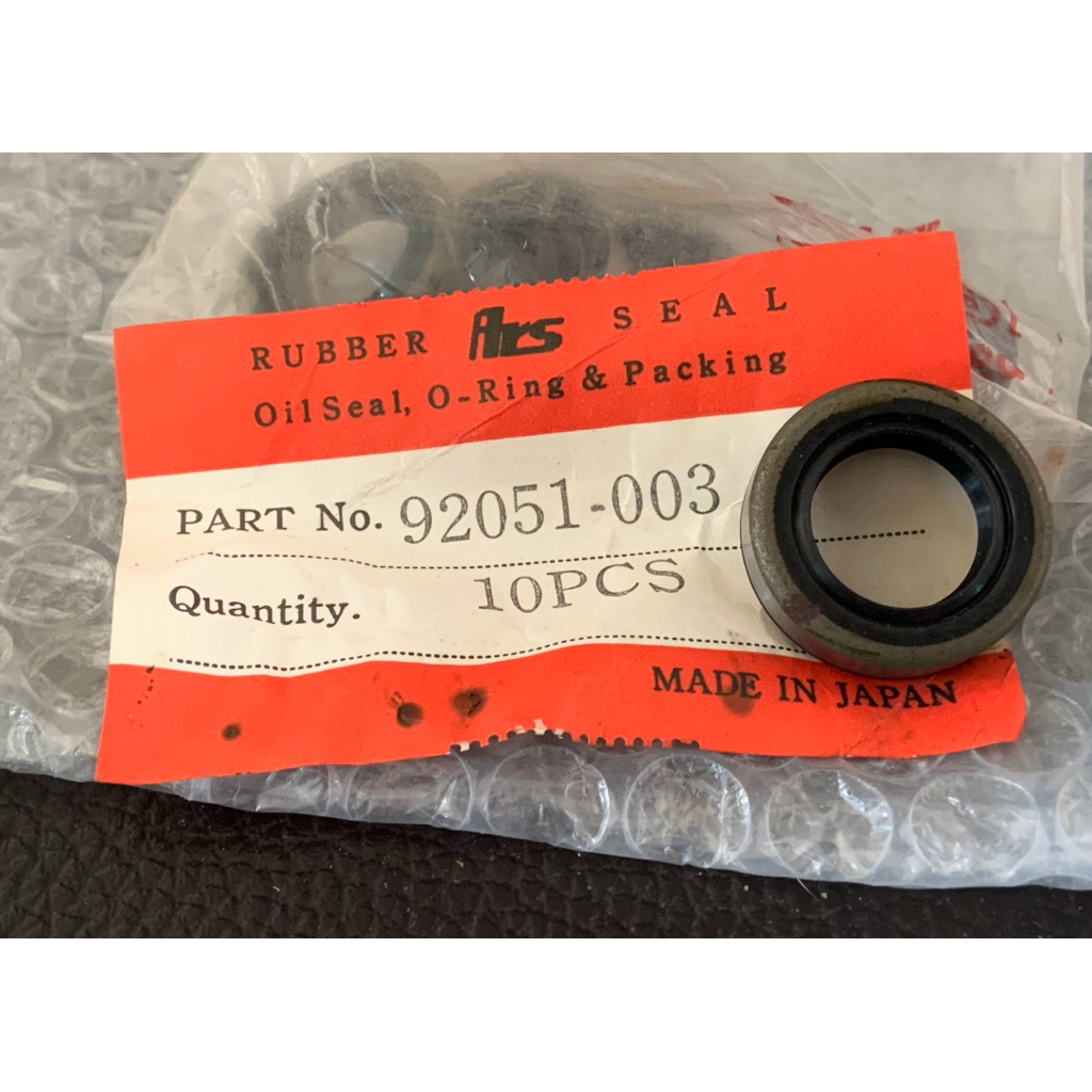 Kawasaki AR125 JOY KH125 KE100 Starter Trục Seal 92051-003 1 Cái Không Đi Qua Túi.