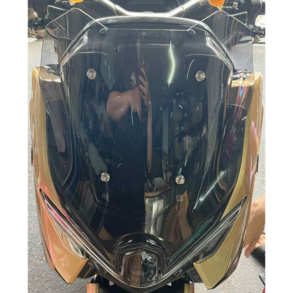 Kính chắn gió Nmax2025 Nmax Turbo Modified Robot Style allNewNmax