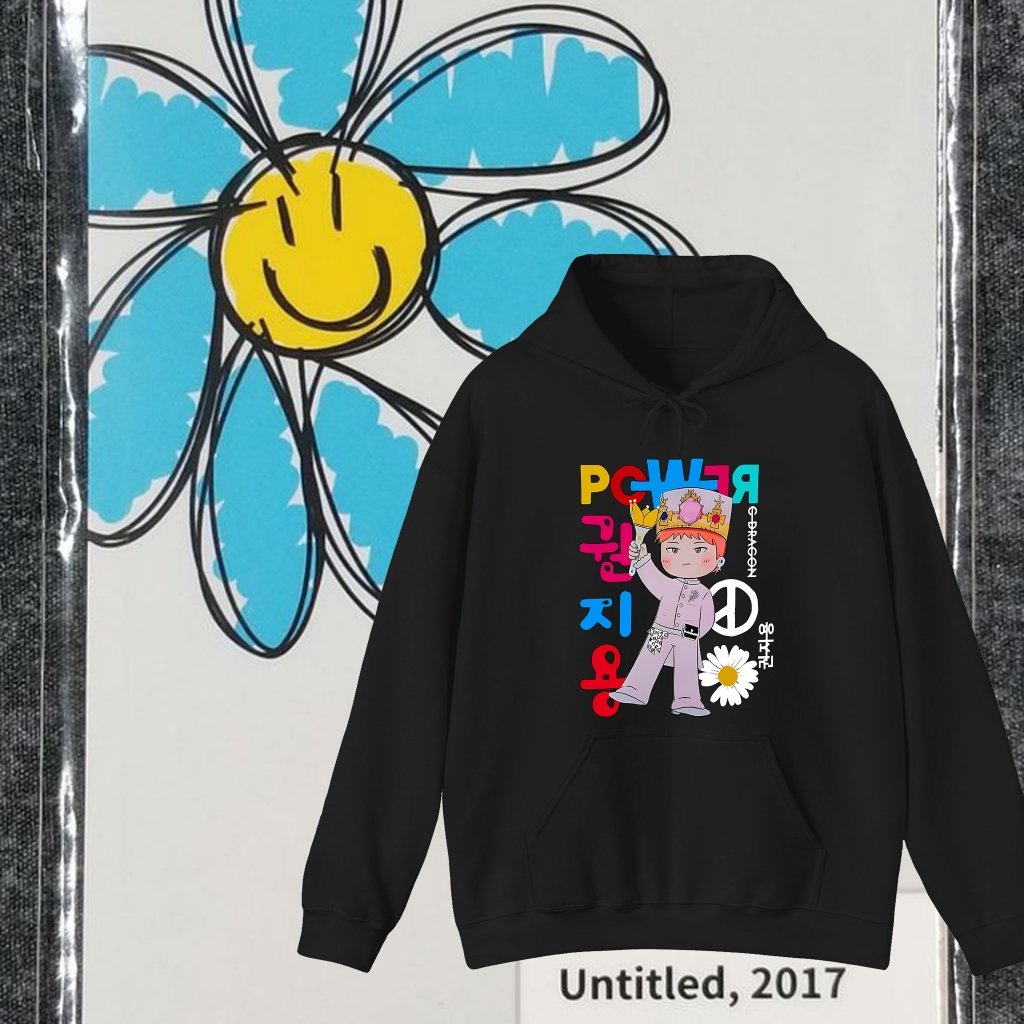 G-DRAGON ÜBERMENSCH 2025 WORLD TOUR Áo thun Hoodie BIGBANG GD Áo sơ mi vải Cotton thoáng khí thoải m