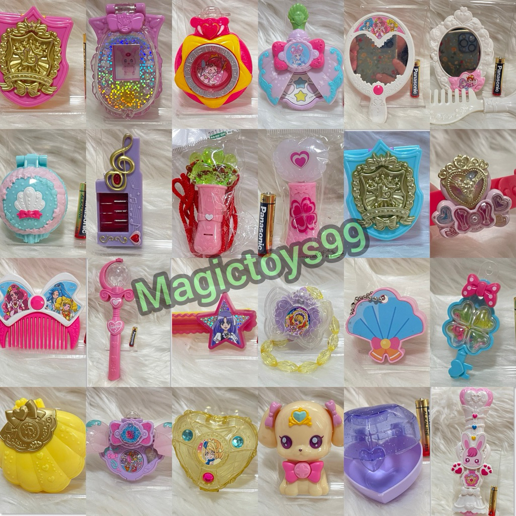 Bộ 1🩷Đồ chơi mô phỏng Prettycure * Precure * Precure * Pattycure * Hộp lưu trữ * Hộp kẹo