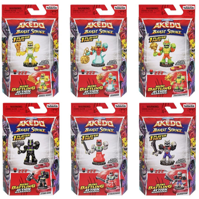 LEGENDS OF AKEDO BEAST STRIKE 1 GÓI CHƠI PLUS BATTLE CONTROL
