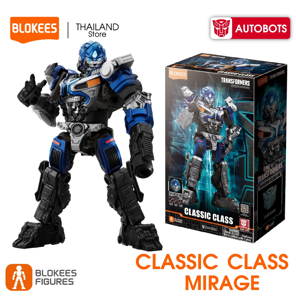 BLOKEES Transformers Model Classic Class Mirage 06 | Rise of the Beasts Edition Authentic 1