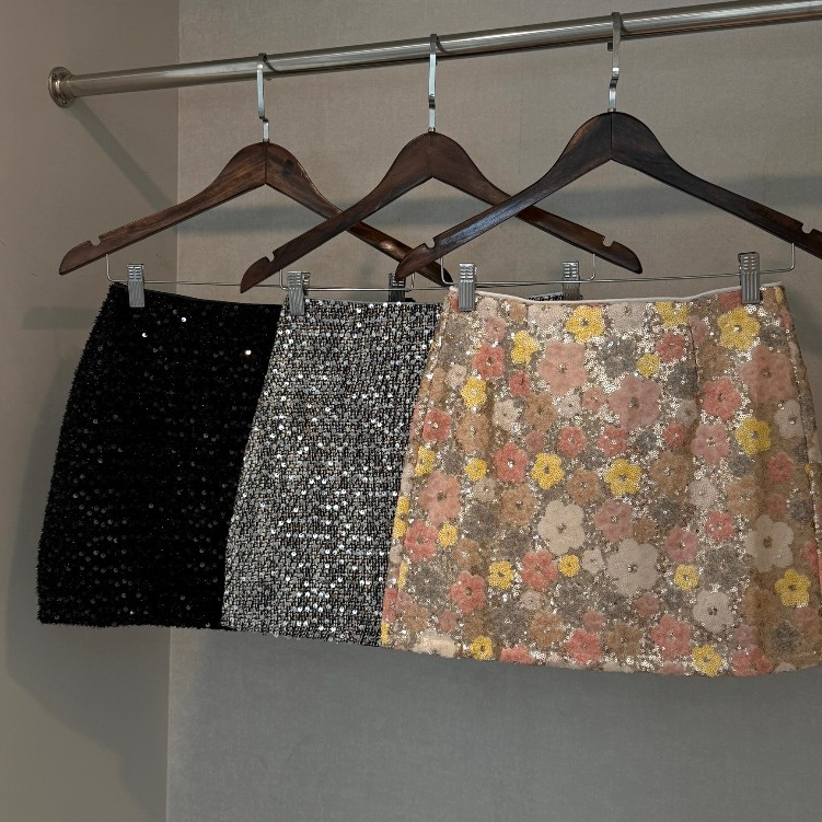 Váy Mabel Hoa Sequin