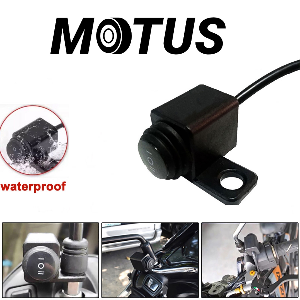 MOTUS Domino Switch Xe máy chung Đèn 3 cấp Chọn trái và phải