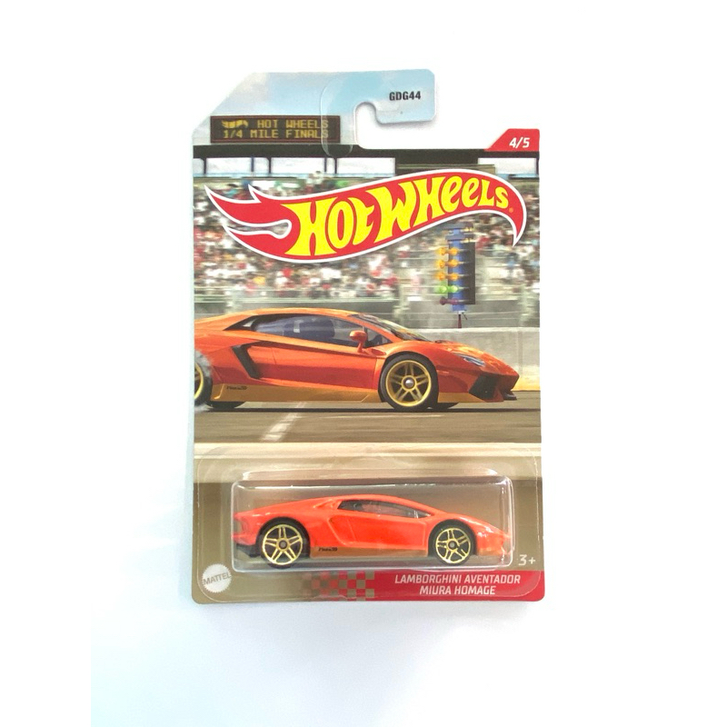 HOT WHEELS Bánh xe nóng | LAMBORGHINI AVENTADOR MIURA HOMAGE ️ Gói nếp nhăn cạnh góc ️| Sản phẩm có 