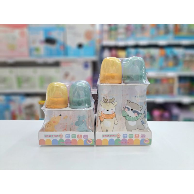 Babi care Baby PP Chai Trong Suốt Cổ Hẹp Size 5 Ounce / 9 Ounce