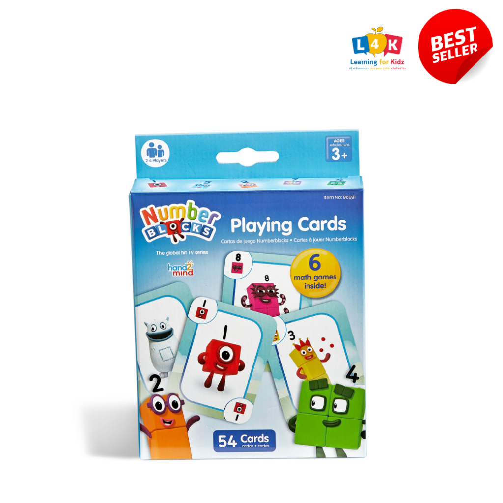 [3 tuổi trở lên] Numberblocks (Numberblocks: Playing Cards) [Tài nguyên học tập]