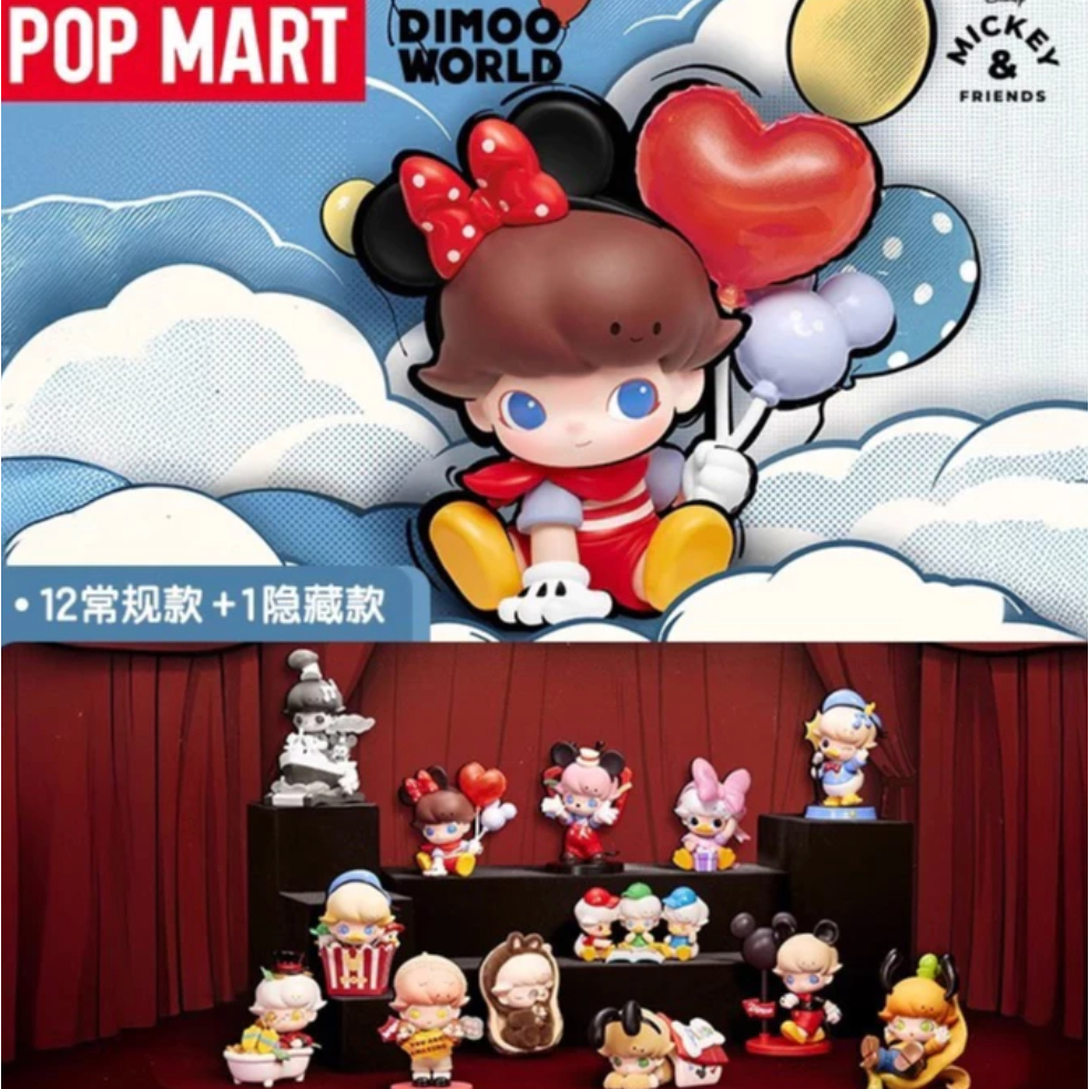 Model: Hộp mù DIMOO World x Disney