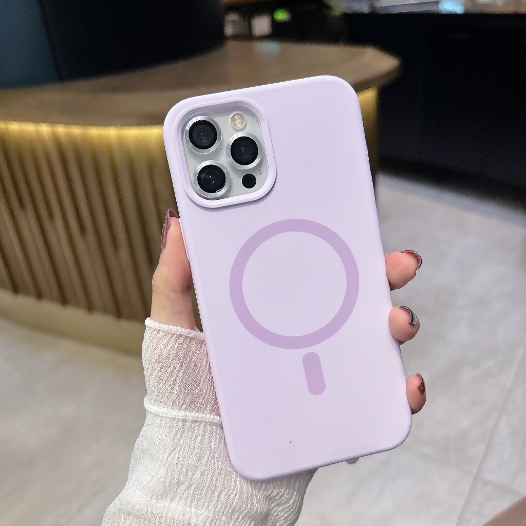 Hàng Mới Về i16 Sạc Màu Tím Trơn Sạc Nhung Làm Việc Cho iPhone 7plus 11-12-13-14-15-16-Pro-max 16 Pr