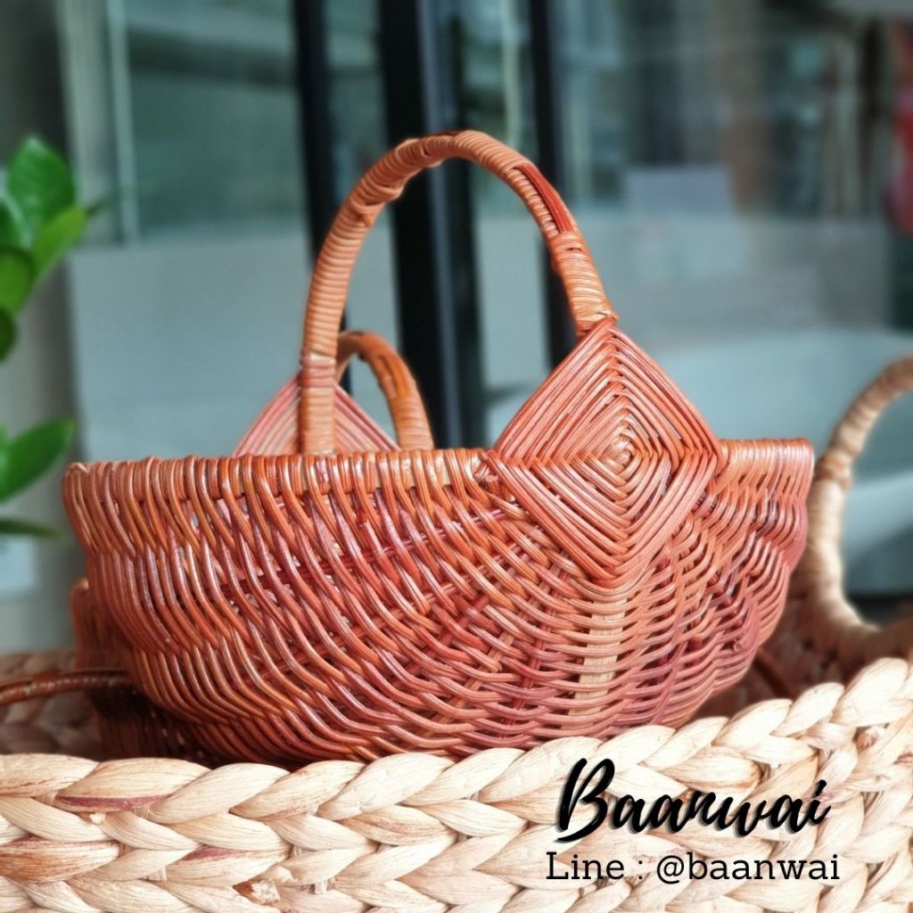Mây House-Fern Basket Fruit