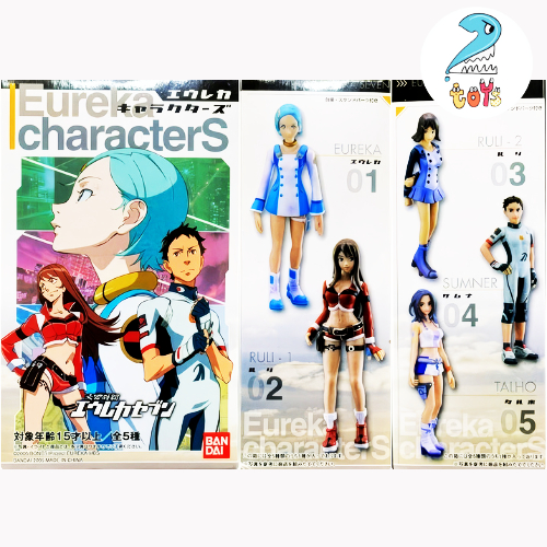 Gashapon Eureka Seven Model 7 Nhân Vật 5 Bộ Sưu Tập Hình