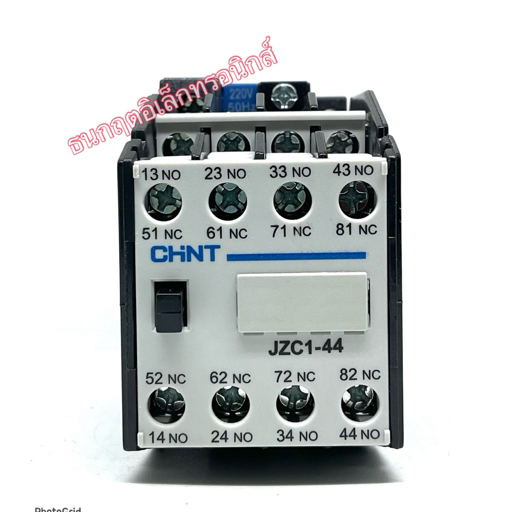 Từ tính JZC1-44 CHNT Carbide 220VAC lth: 10A Ui: 660V 4NO 4NC