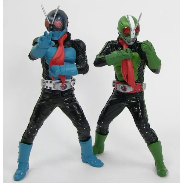 Bandai: Kamen Rider Ichigo & Nigo-The First-Gashapon Ultimate Solid 3-New Chưa mở