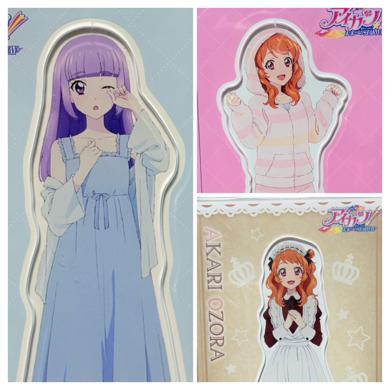 Acrylic Standee Anime Hoạt hình Ikatsu Thần tượng Aikatsu Cô Gái Mischievous