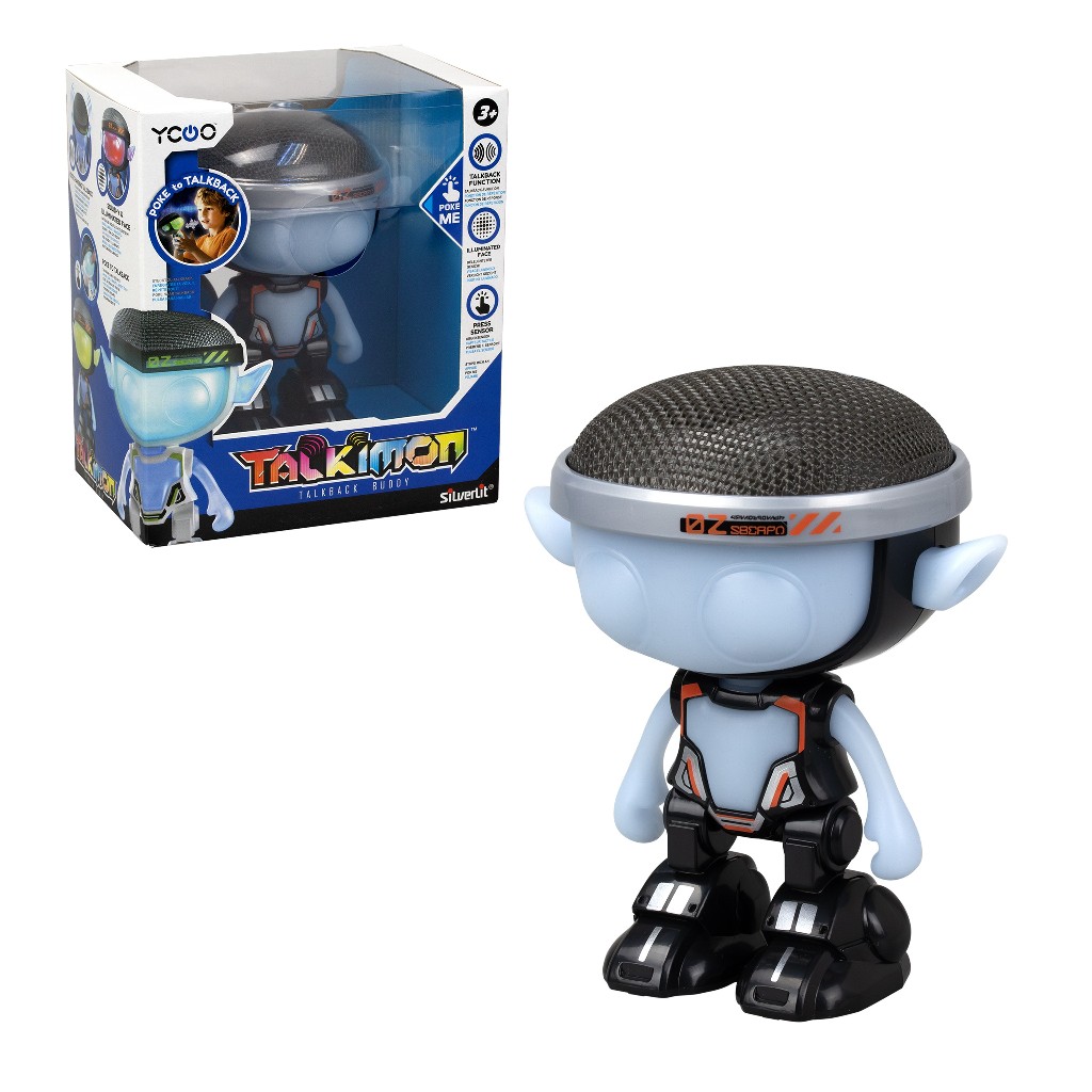 Đồ chơi Robot ghi âm bằng giọng nói Silverlit YCOO TALKIMON Tolkien Có 2 màu Mã SV8849