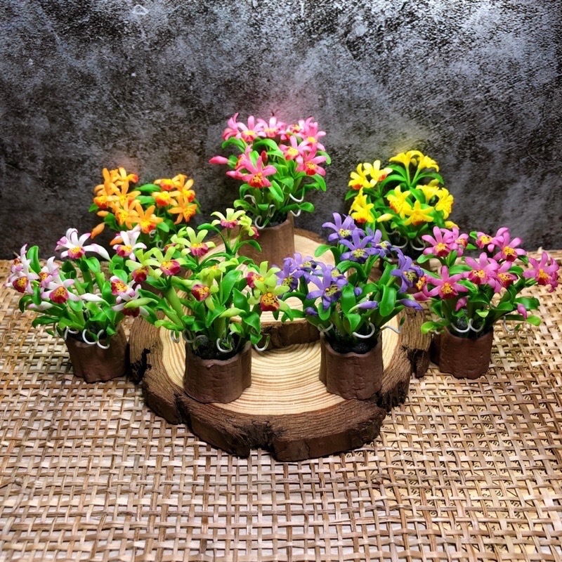 Donosa Orchid Đất sét thu nhỏ Donoza Orchid Items